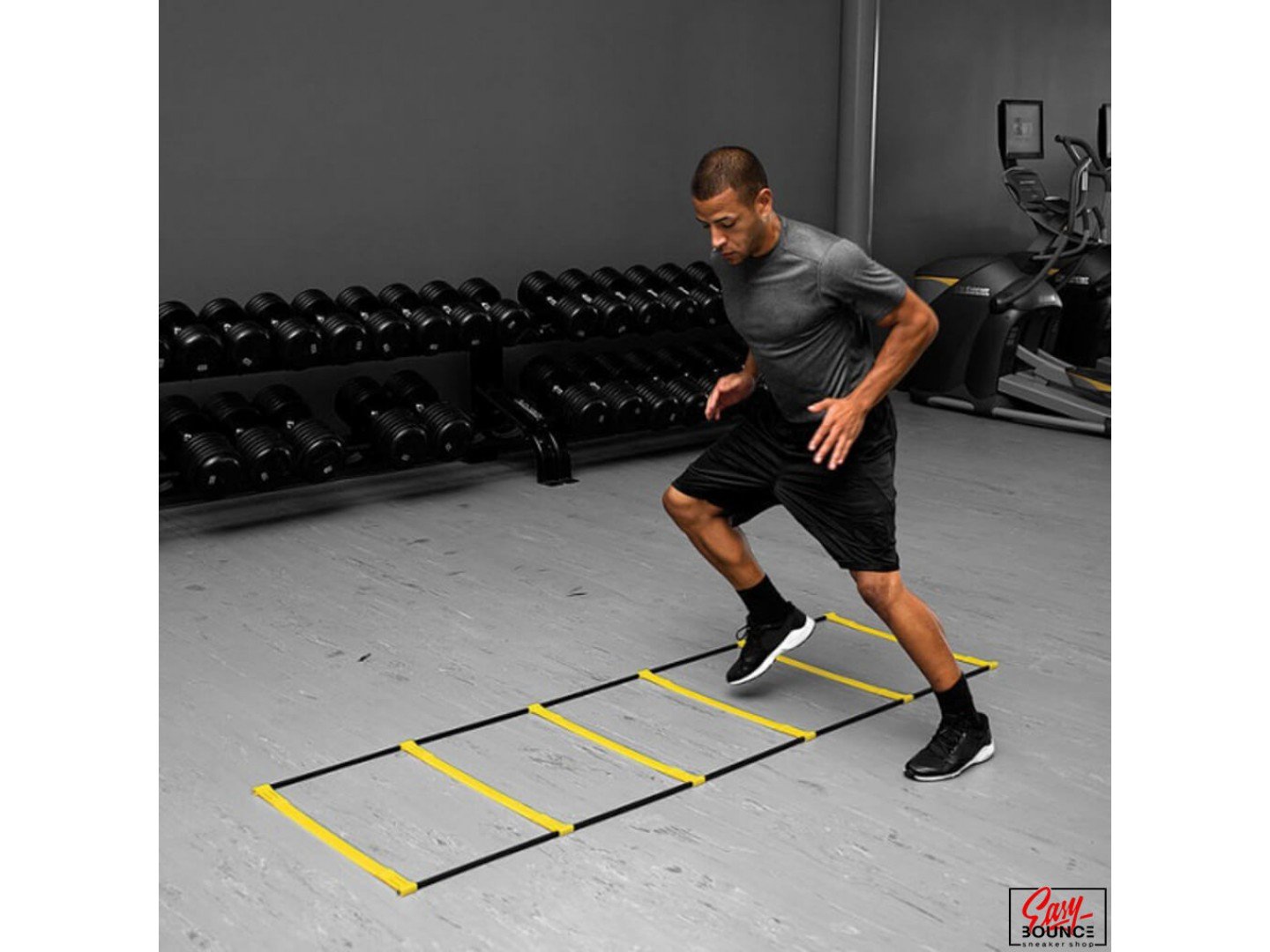 Скоростные барьеры и координационная дорожка 2-в-1 SKLZ Elevation Ladder